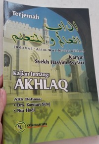 Image of Kajian tentang Akhlak Karya Syekh Hasyim Asy'Ari