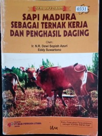 Image of Sapi Madura Sebagai Ternak Kerja dan Penghasil Daging